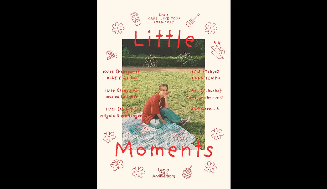 Leola Cafe Live Tour 2026-27 Little Moments